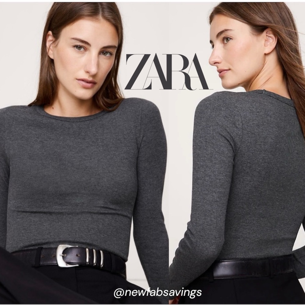 ๐ซ Zara Cashmere Blend Top ๐ซ - Picture 5 of 16
